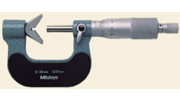 114-165 - Mikrometr třmenový s prizm.dotekem 5-25 mm