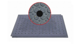 Interierová děrovaná podlahová deska (díry o 25 mm) - deska115A