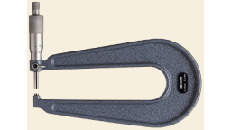118-102 - Mikrometr třmenový s hlubokým třmenem 0-25 mm