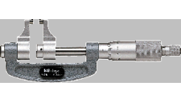 143-101 - Mikrometr třmenový s měřícími rameny 0-25mm