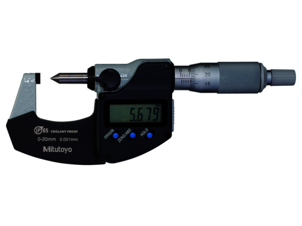 342-271-30 - Mikrometr třmenový 0-25 mm pro měření výšky zřasení