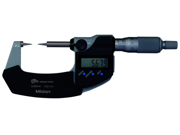 342-251-30 - mikrometr digitální 0-25 mm s měřícími hroty