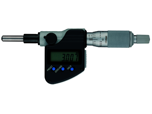 350-253-30 - Digitální vestavná mikrometrická hlavice 0-25mm