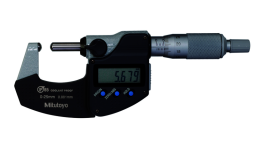 395-271-30 - Digitální třmenový mikrometr pro měření klenutých ploch 0-25 mm