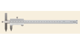 536-107 - Měřítko posuvné s posuvnou měřící čelistí na měření vzdálenosti otvorů