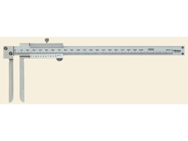 536-142 - Posuvné měřítko s dlouhými úzkými čelistmi pro vnitřní měření 10-200 mm