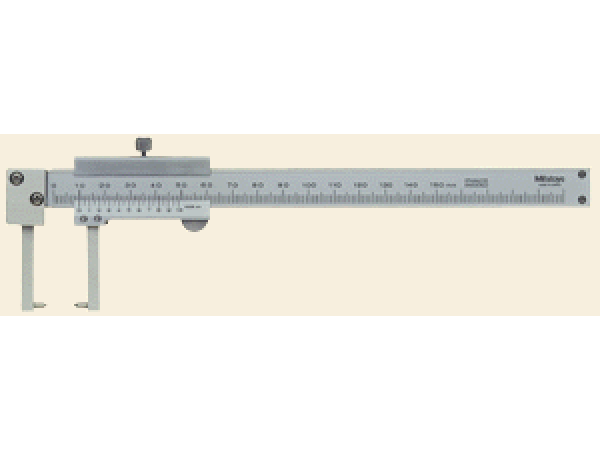 536-152 - Měřítko posuvné analogové s měřícími čelistmi zalomenými dovnitř