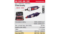 Bruska přímá MK 135E 135W - 6260