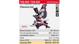 Pila pokosová TKN 95D 305mm - 6342