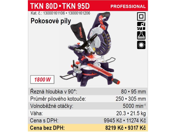 Pila pokosová TKN 95D 305mm - 6342