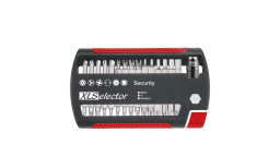 29416 - Sada nástavcu XLSelector Security standard 25 mm 7948-927 XLSelector Security; TW,TS,SP,Hex,TR, Torx, Vierk.
