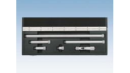 4168023 - Mikrometr pro měření vnitřních rozměrů v sadě: Mikrometrický šroub, plastový obal a nástavce: 25, 50, 100, 200, 400 mm