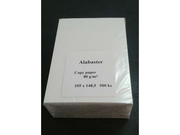 ALABASTER 80g/qm DIN A6 - 105 × 148mm - ALABASTER10514880