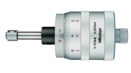 152-390 - Vestavná mikrometrická hlavice pro stůl XY, bubínek 49mm 0-25 mm