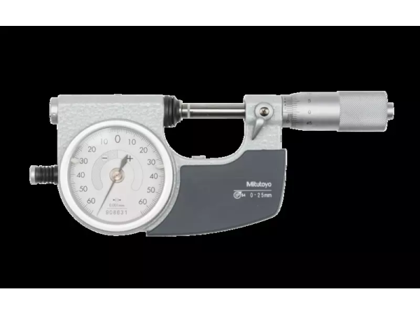 510-141 - mikrometr třmenový s přesným úchylkoměrem 0-25 mm