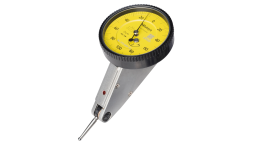 Páčkový úchylkoměr  vodorovného provedení (číselník pod úhlem 20°), rozsah 1,6 / 0,002 mm - 513-445-10E