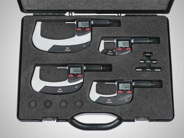 4157115 - Digitální třmenový mikrometr0-100 mm sada s bezdrátovým výstupem dat 4157115 - Digitální třmenový mikrometr0-100 mm sada s bezdrátovým výstupem dat